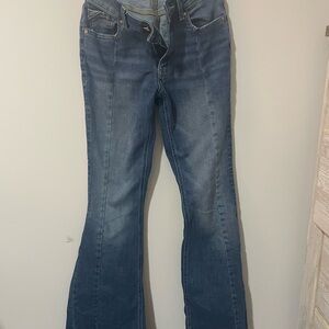 Edgely Blue Flare Women's Jeans